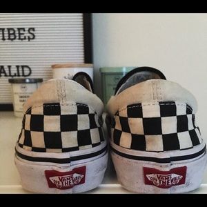Checkered Vans!!